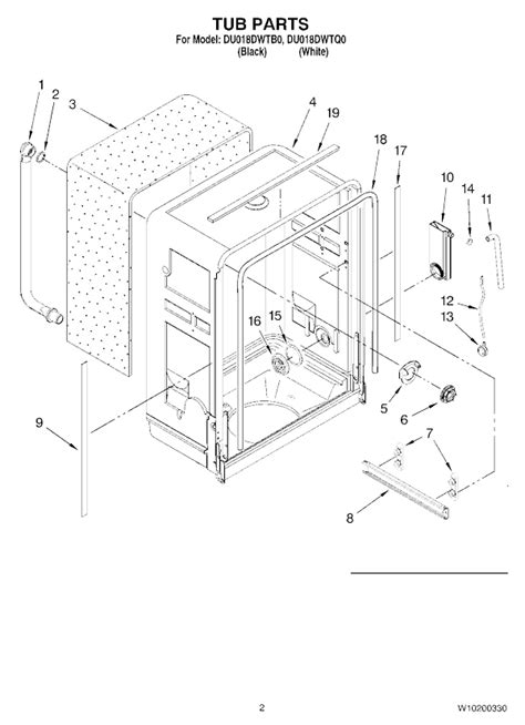 electrical terminal box for whirlpool du018dwt|sears du018dwtq0.